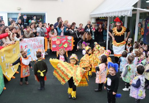 A Festa de Disfraces dos nenos e nenas da gardería municipal abre as celebracións do Entroido en Brión